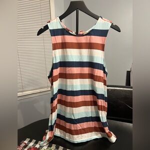 Matilda Jane Multicolor Striped Tank Top